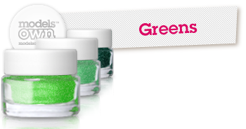 Green Powder Eyeshadows